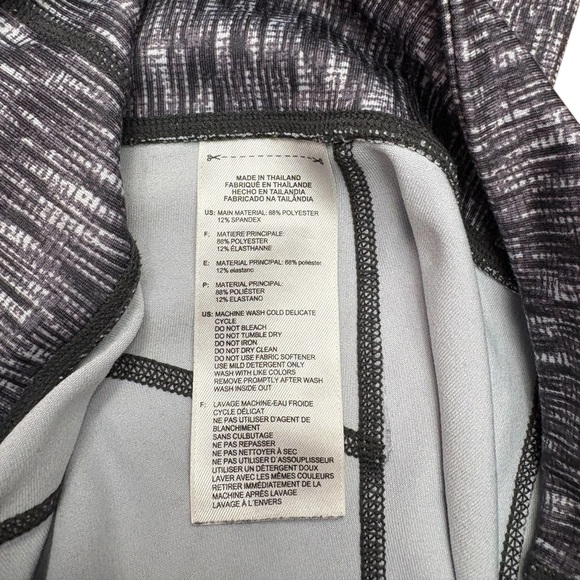 Adidas Climalite, High-Rise Leggings, Small, Black, Gray 🏃‍♀️‍➡️ - Picture 10 of 11